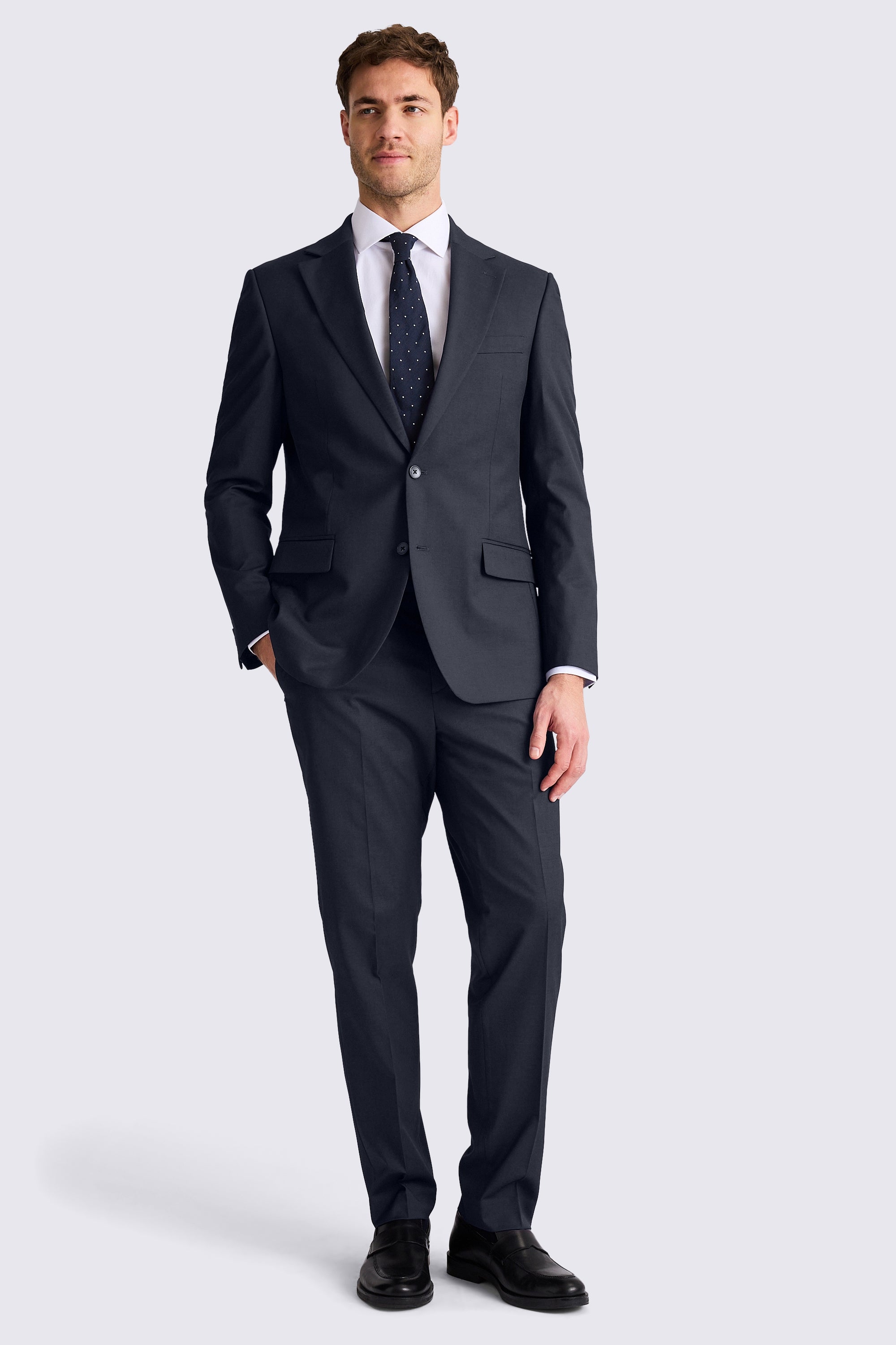 Tailored Fit Ink Stretch Suit