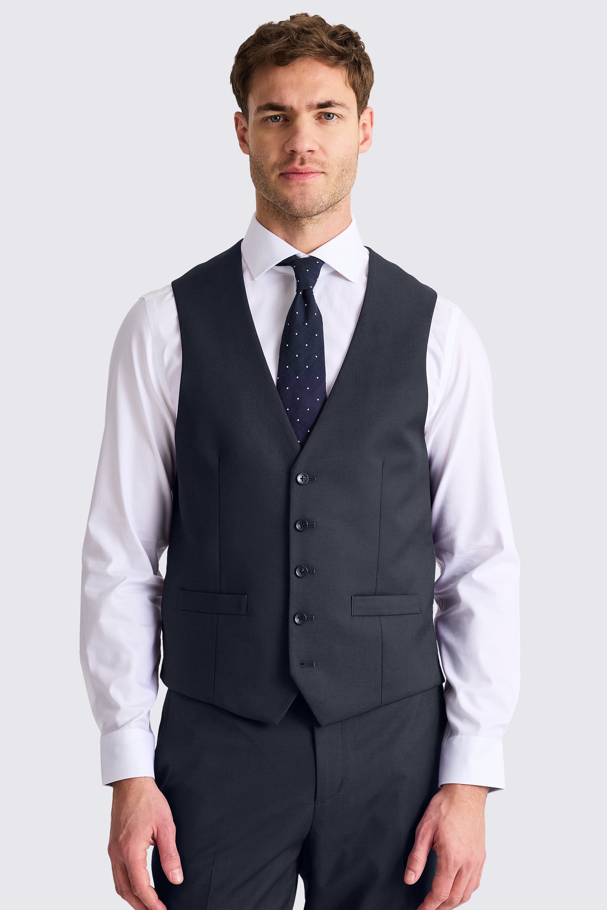 Tailored Fit Ink Stretch Suit