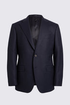 Italian Tailored Fit Plain Blue Suit