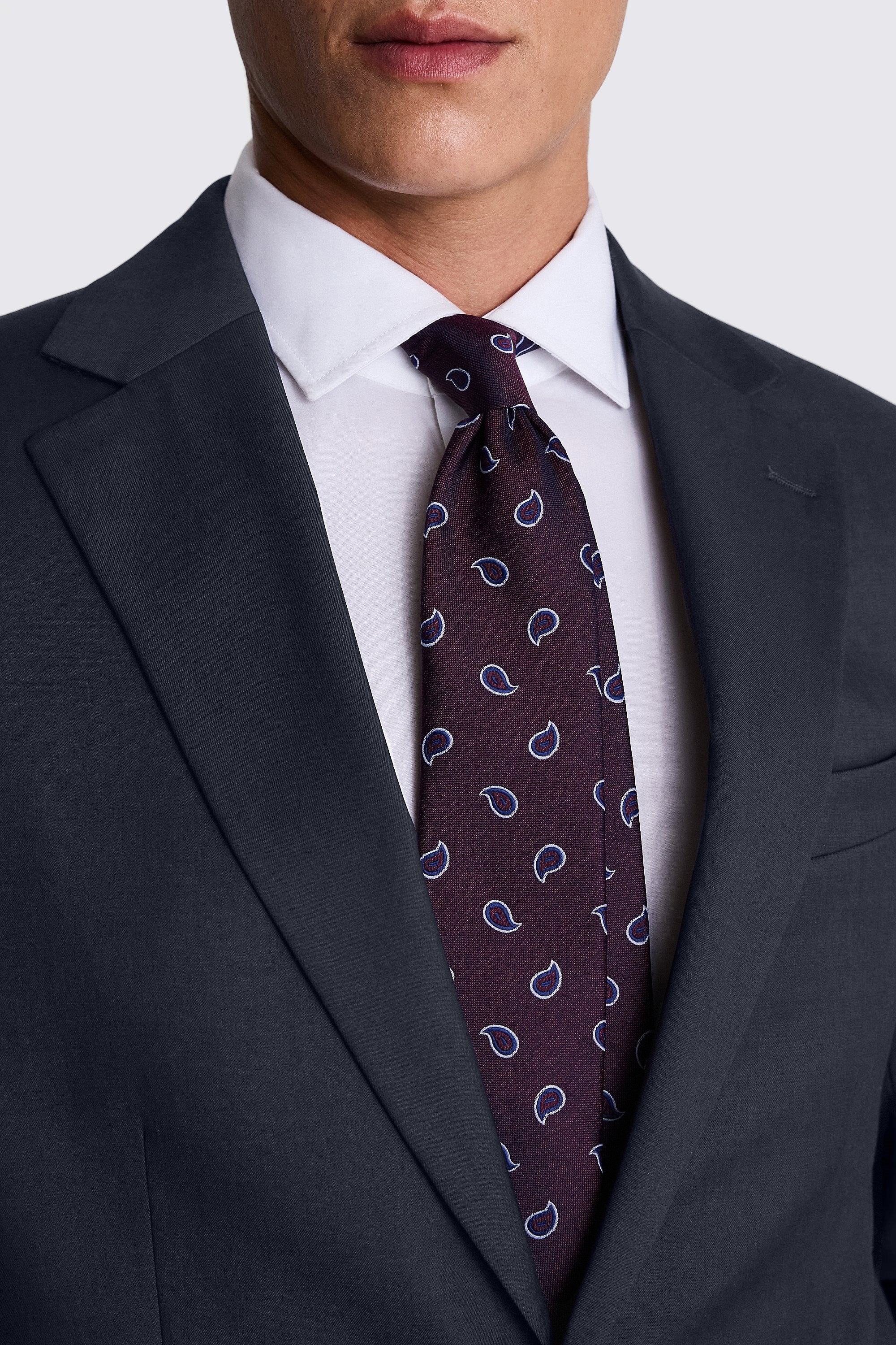 Regular Fit Ink Stretch Suit