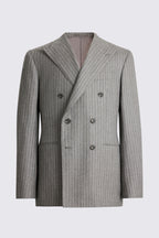 Italian Tailored Fit Grey Stripe Suit