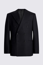 Italian Tailored Fit Navy Puppytooth Suit