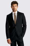 Tailored Fit Navy Brown Stripe Performance Suit
