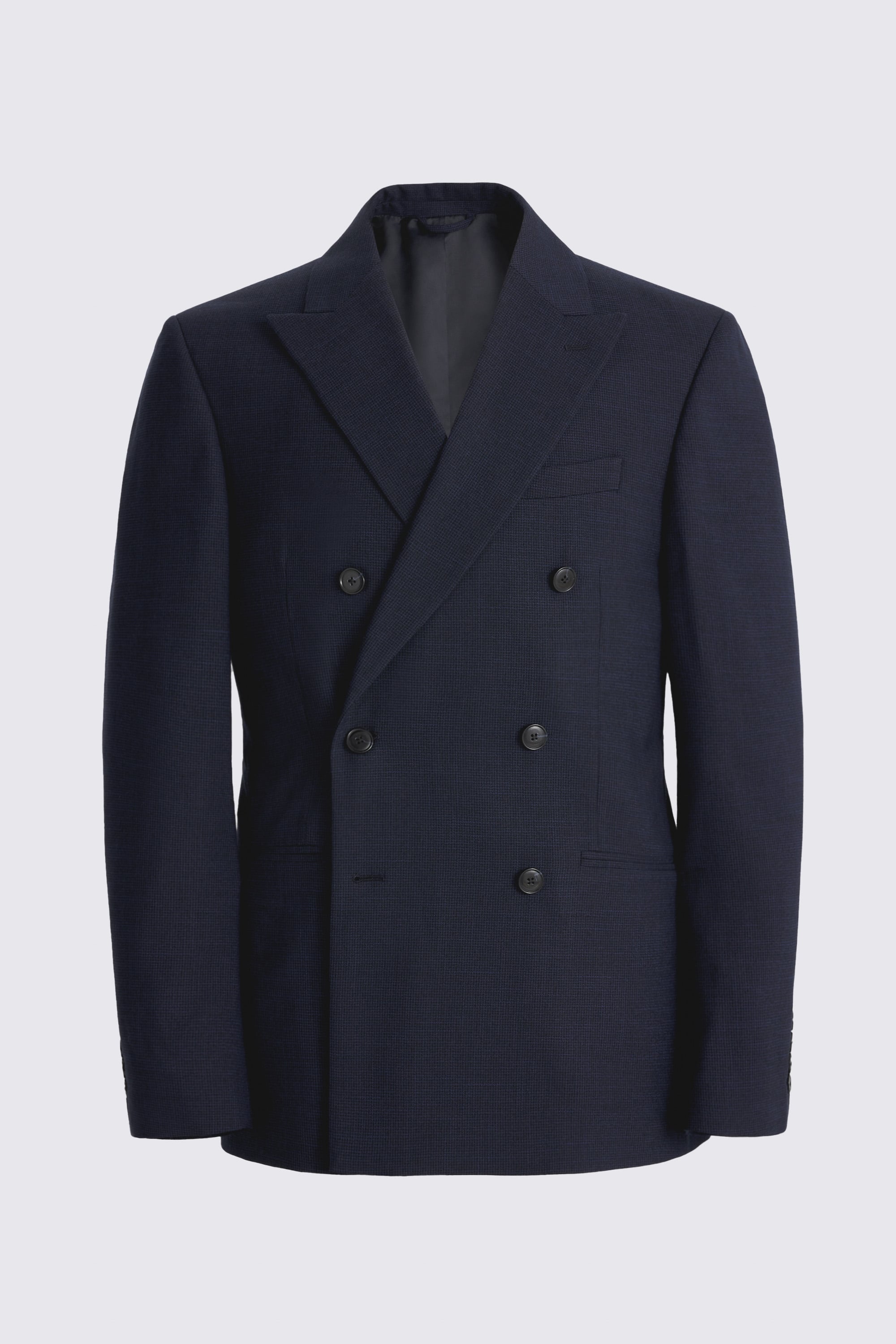 Slim Fit Navy Puppytooth Suit
