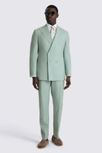 Italian Tailored Fit Aqua Suit
