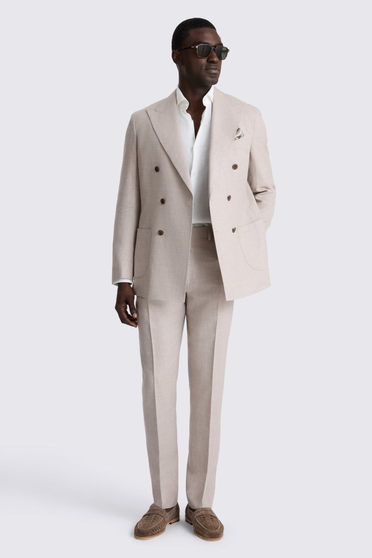 Italian Tailored Fit Neutral Suit