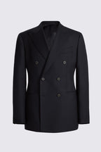 Italian Tailored Fit Navy Twill Suit