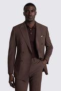 Tailored Fit Dark Plum Performance Suit