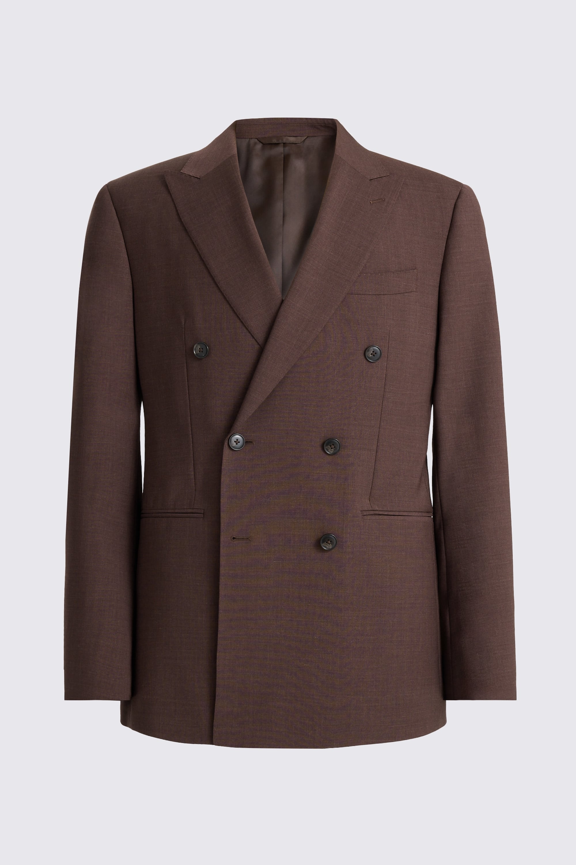 Tailored Fit Dark Plum Performance Suit