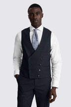 Tailored Fit Navy Puppytooth Performance Suit