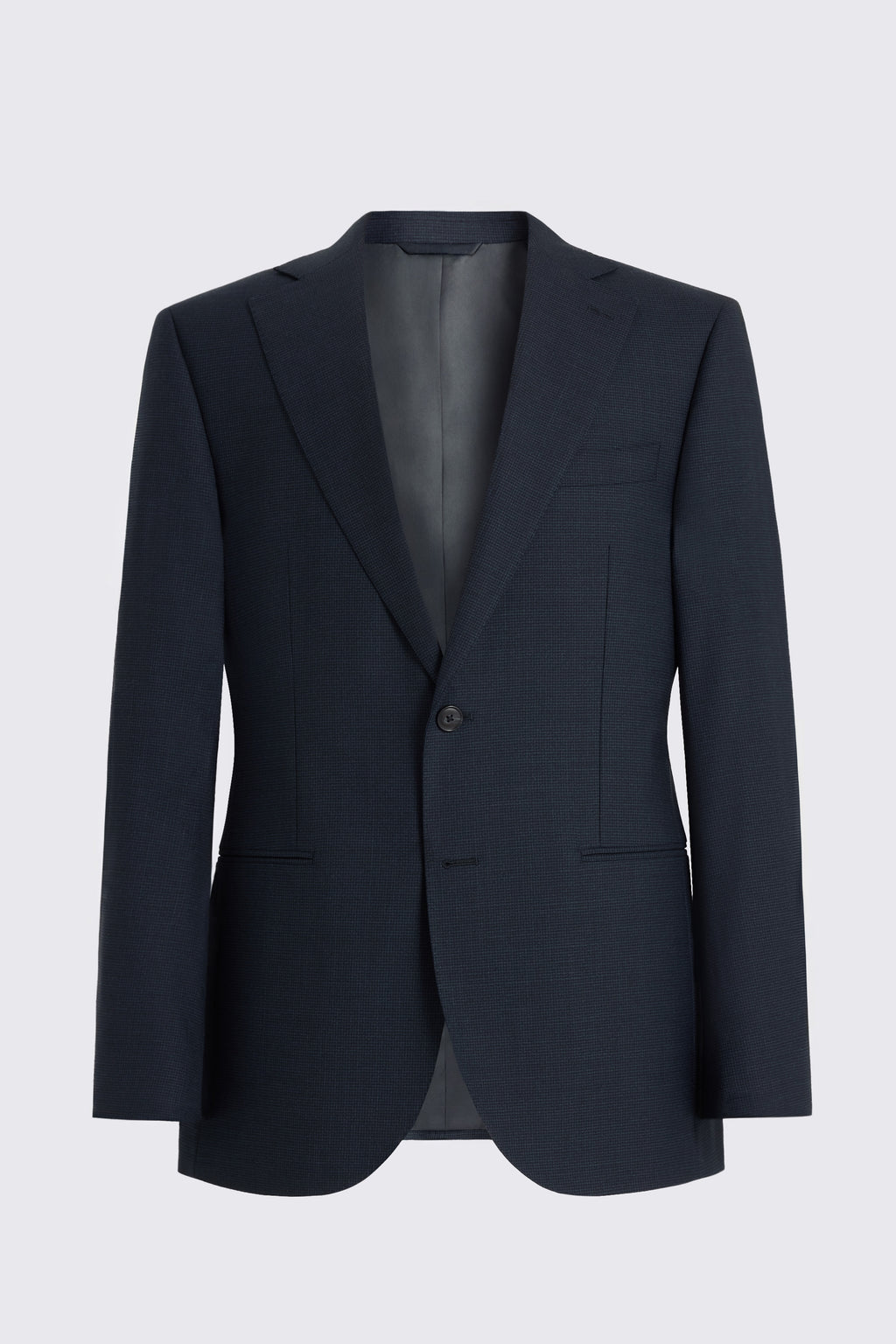 Tailored Fit Navy Puppytooth Performance Suit