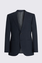 Tailored Fit Navy Puppytooth Performance Suit