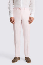 Tailored Fit Pale Pink Linen Suit