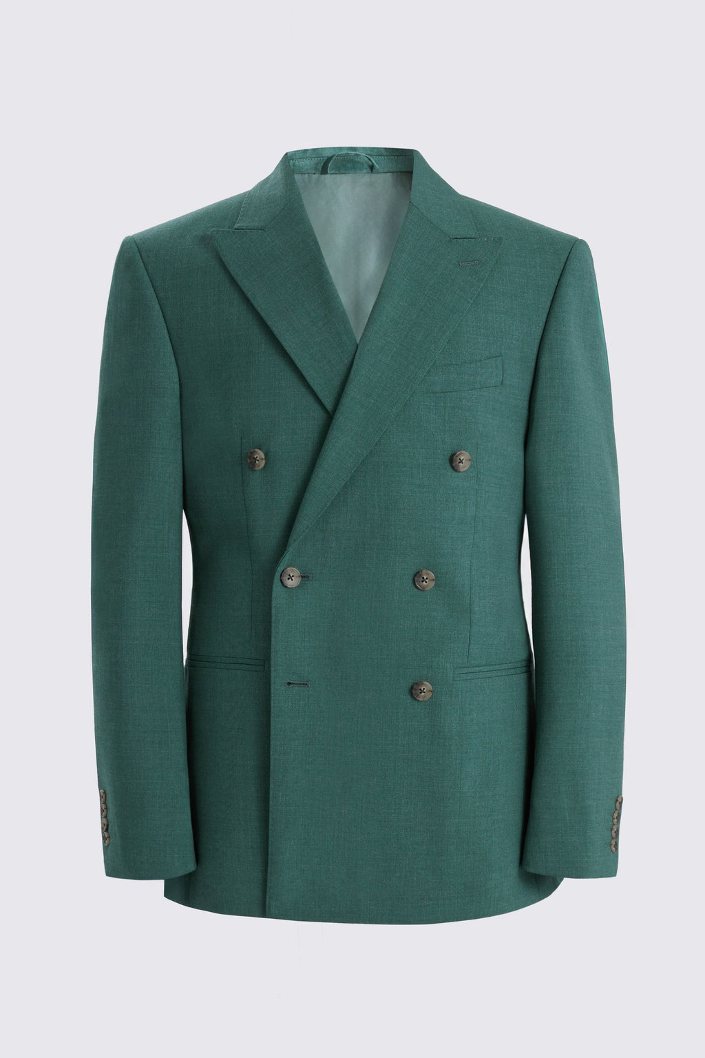 Slim Fit Green Marl Suit