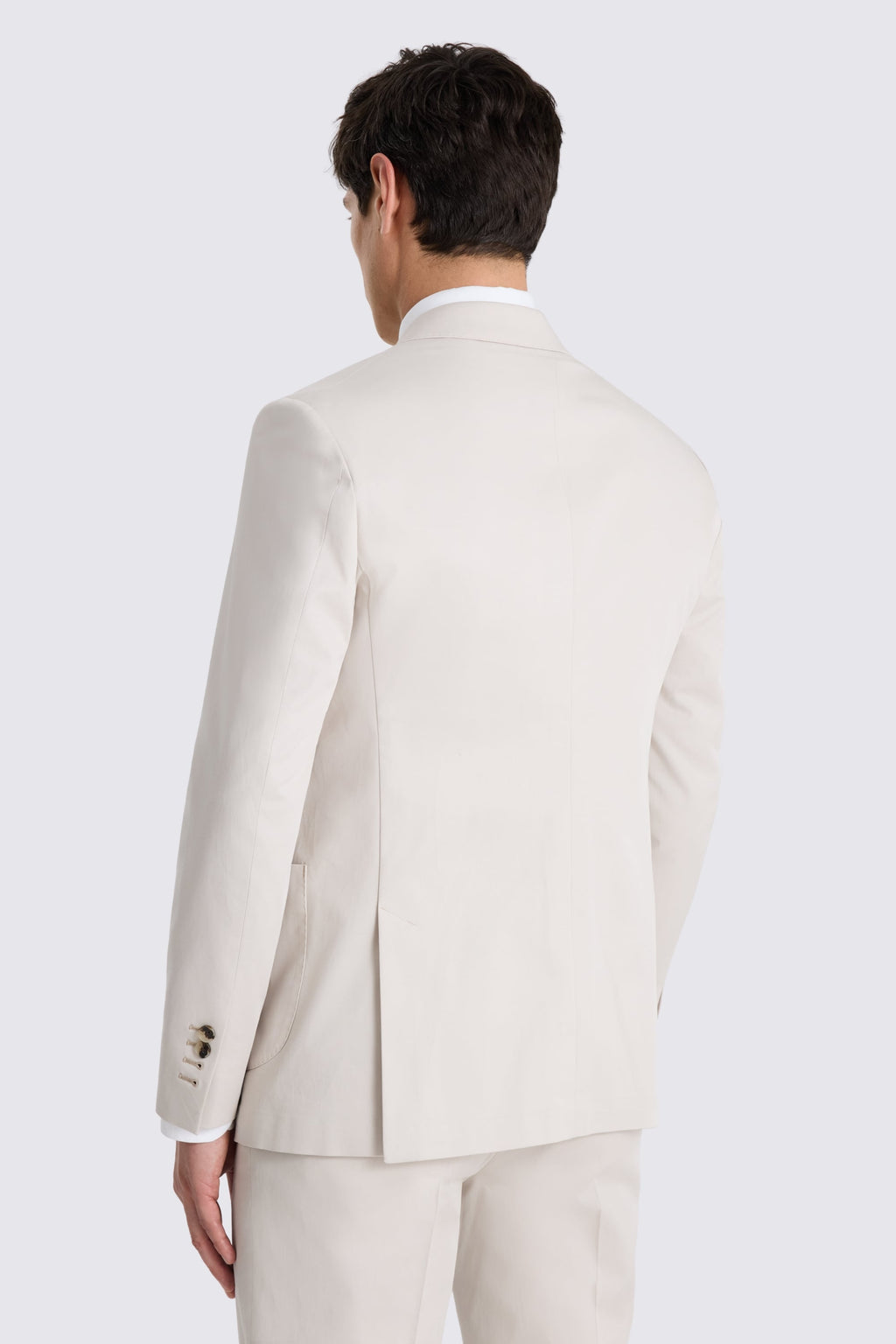 Italian Tailored Fit Neutral Cotton Suit