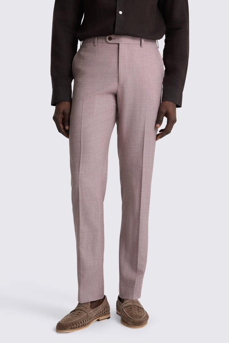 Italian Tailored Fit Mauve Suit