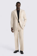 Relaxed Fit Light Camel Suit