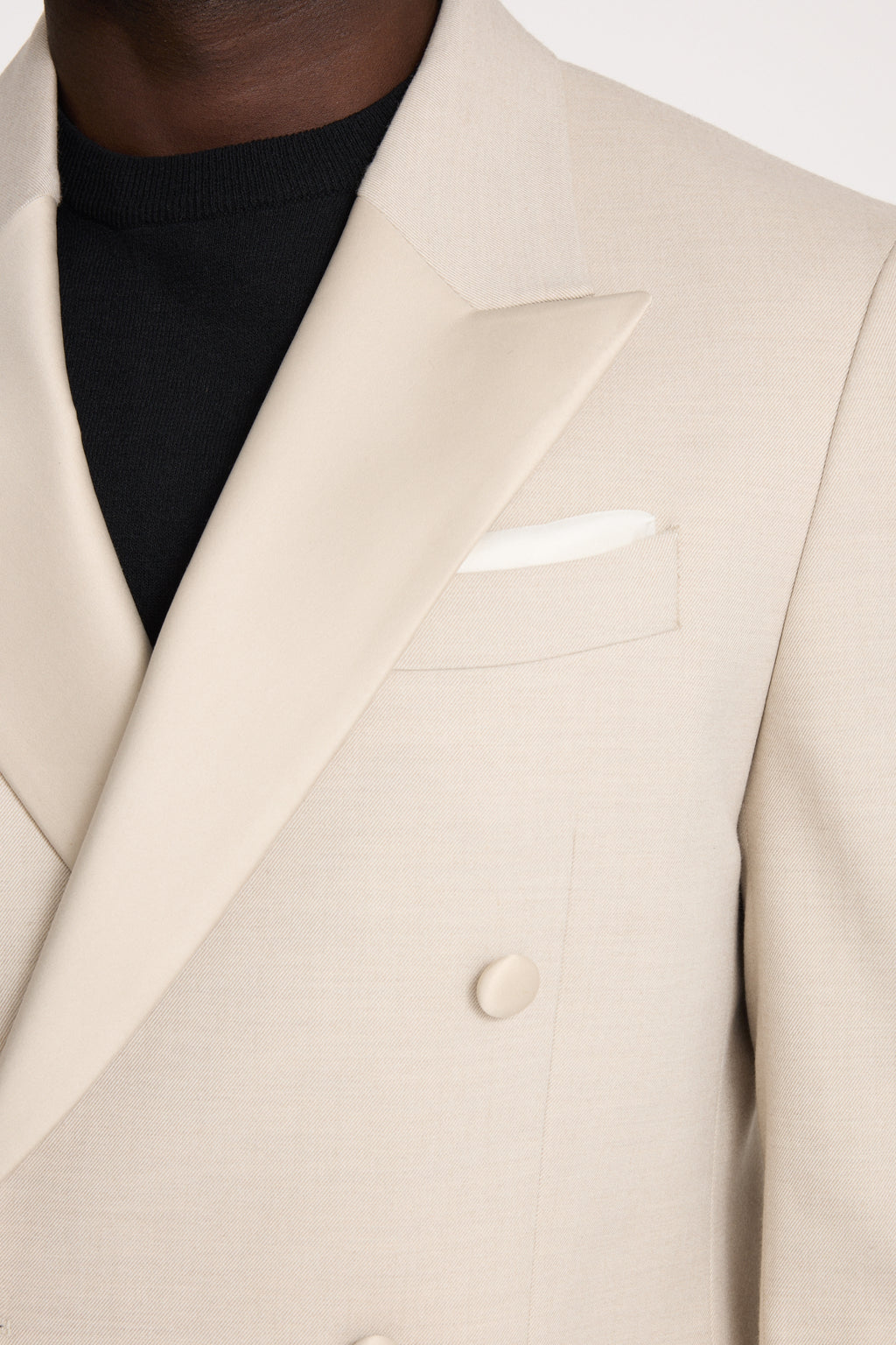 Relaxed Fit Light Camel Suit