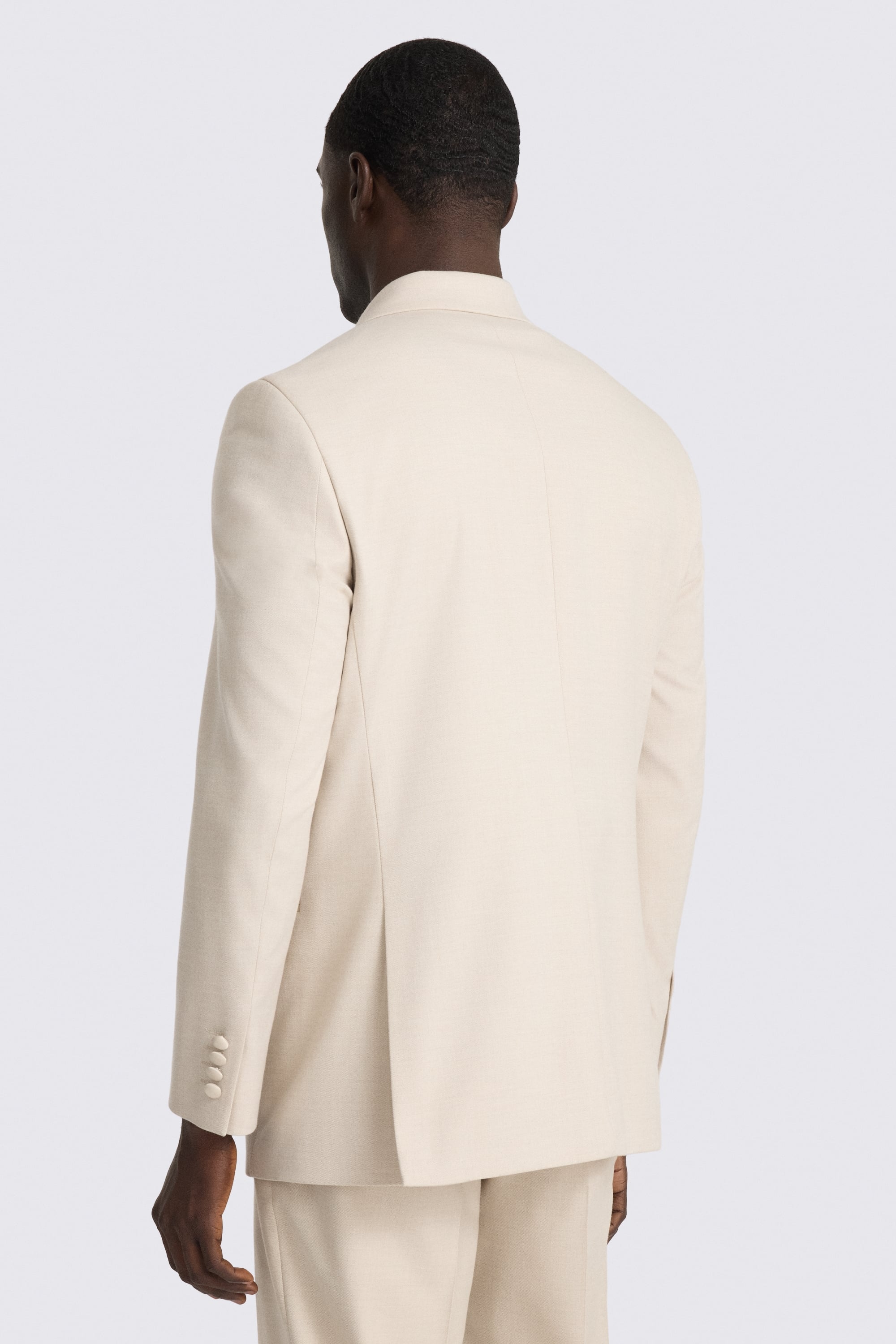 Relaxed Fit Light Camel Suit