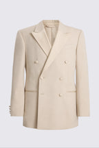 Relaxed Fit Light Camel Suit
