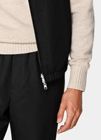 Black Reversible Zip Vest