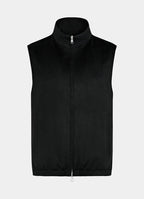 Black Reversible Zip Vest