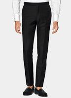 Black Tailored Fit Lazio Tuxedo