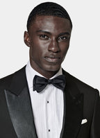 Black Tailored Fit Lazio Dinner Jacket