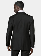 Black Tailored Fit Lazio Dinner Jacket