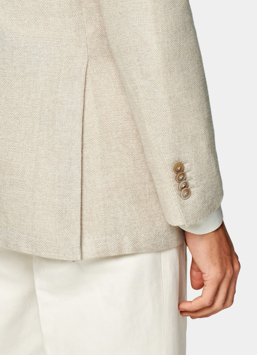 Sand Tailored Fit Havana Blazer