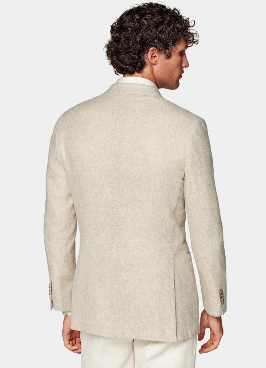Sand Tailored Fit Havana Blazer