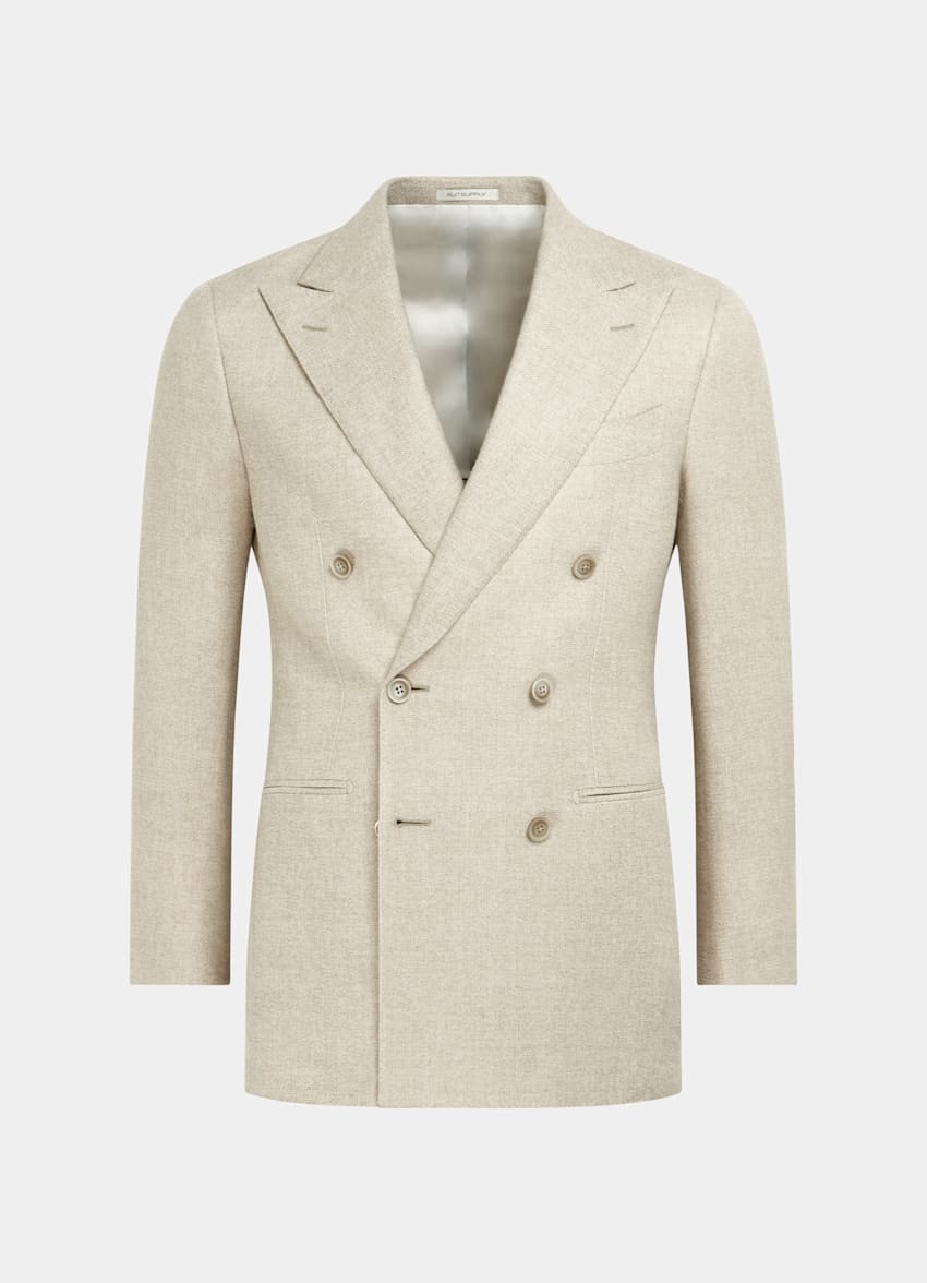 Sand Tailored Fit Havana Blazer
