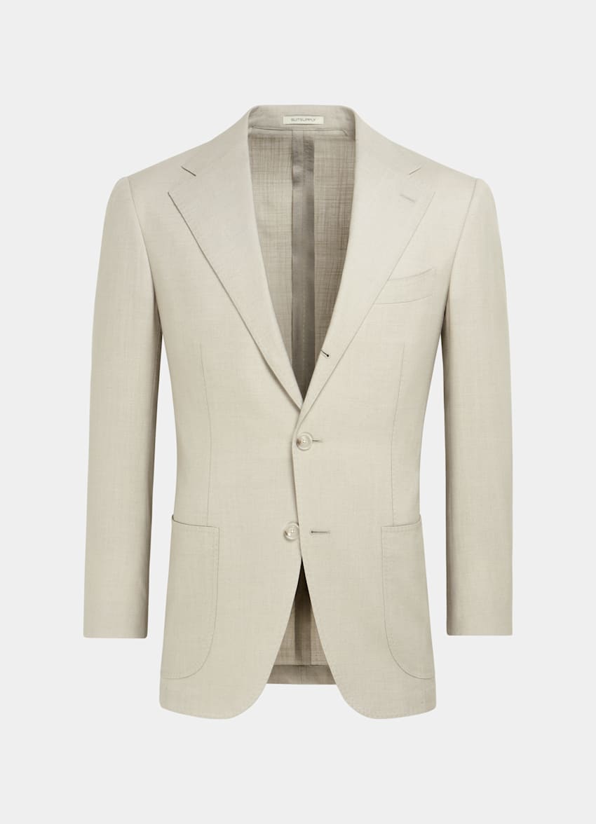 Sand Relaxed Fit Roma Blazer