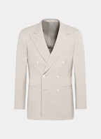 Light Taupe Tailored Fit Havana Blazer