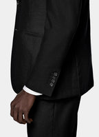 Black Tailored Fit Havana Suit