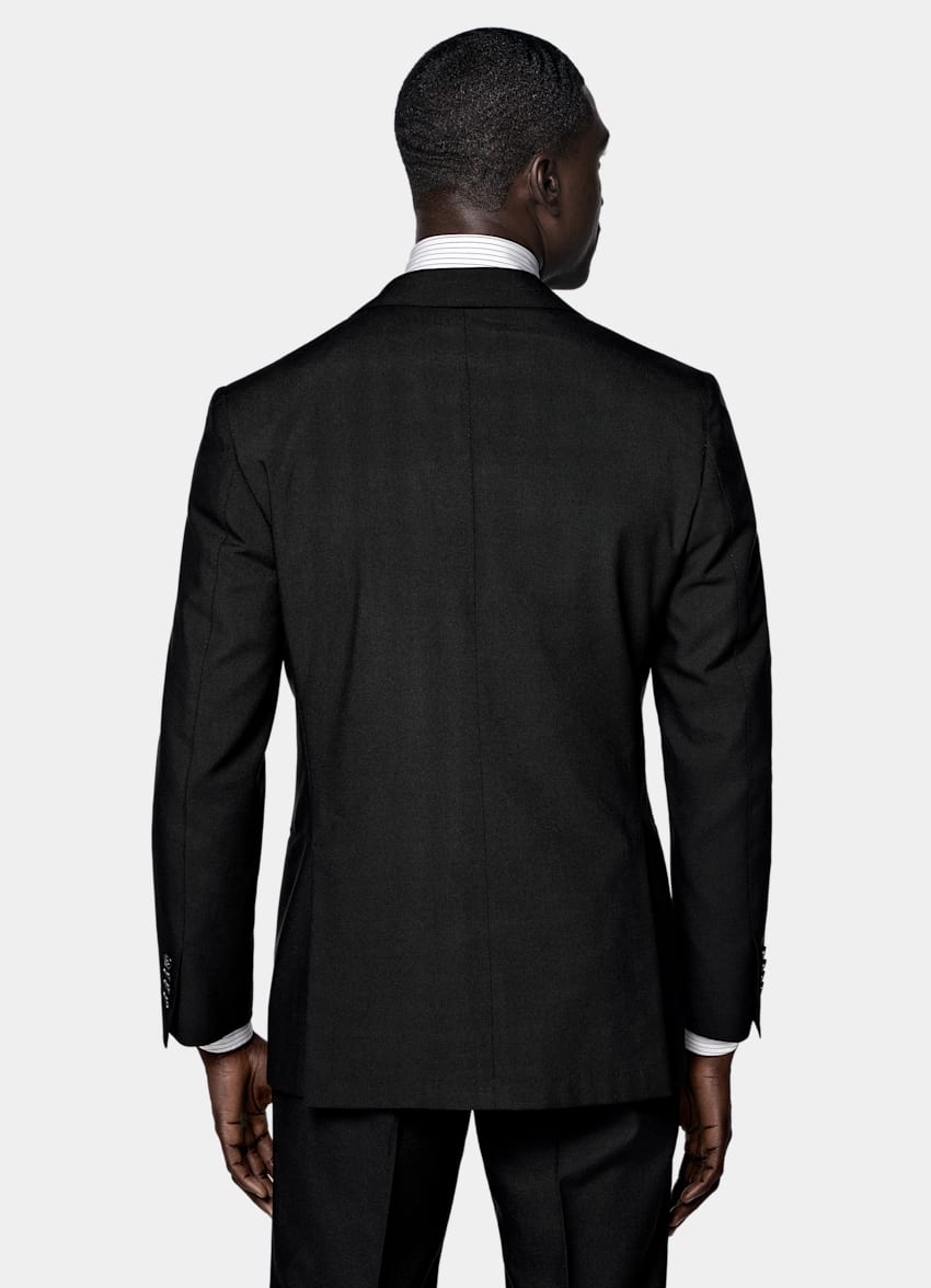 Black Tailored Fit Havana Suit