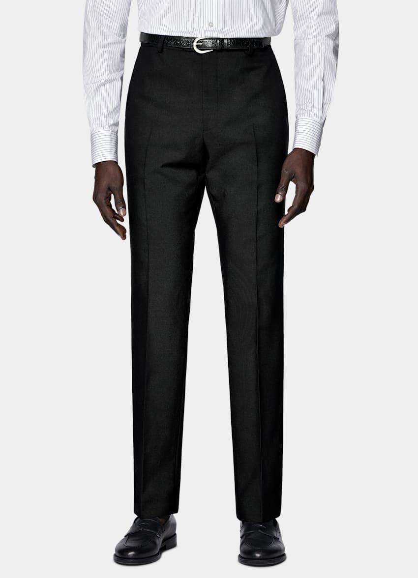 Black Tailored Fit Havana Suit