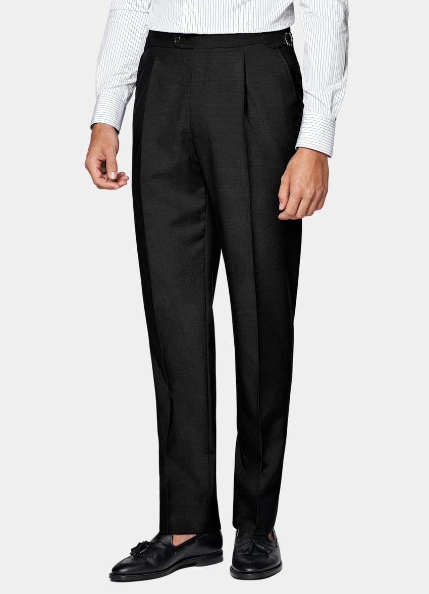 Black Tailored Fit Havana Suit