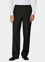 Black Relaxed Fit Brera Suit