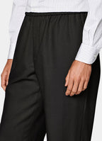 Black Relaxed Fit Brera Suit