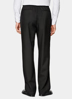 Black Relaxed Fit Brera Suit