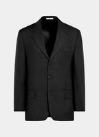 Black Relaxed Fit Brera Suit Jacket