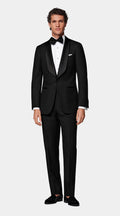 Black Tailored Fit Havana Tuxedo