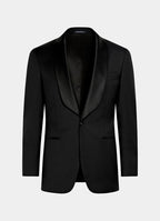 Black Three-Piece Tailored Fit Havana Tuxedo