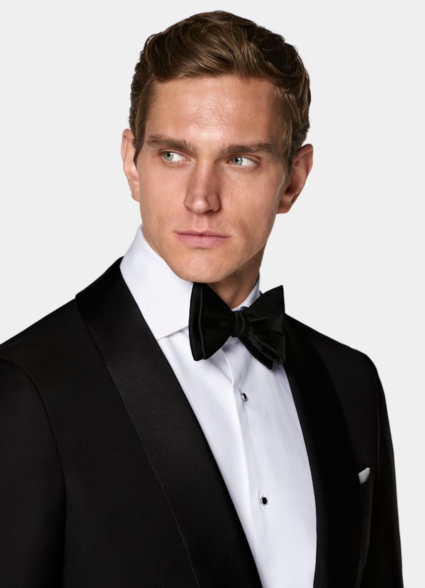 Black Tailored Fit Havana Tuxedo