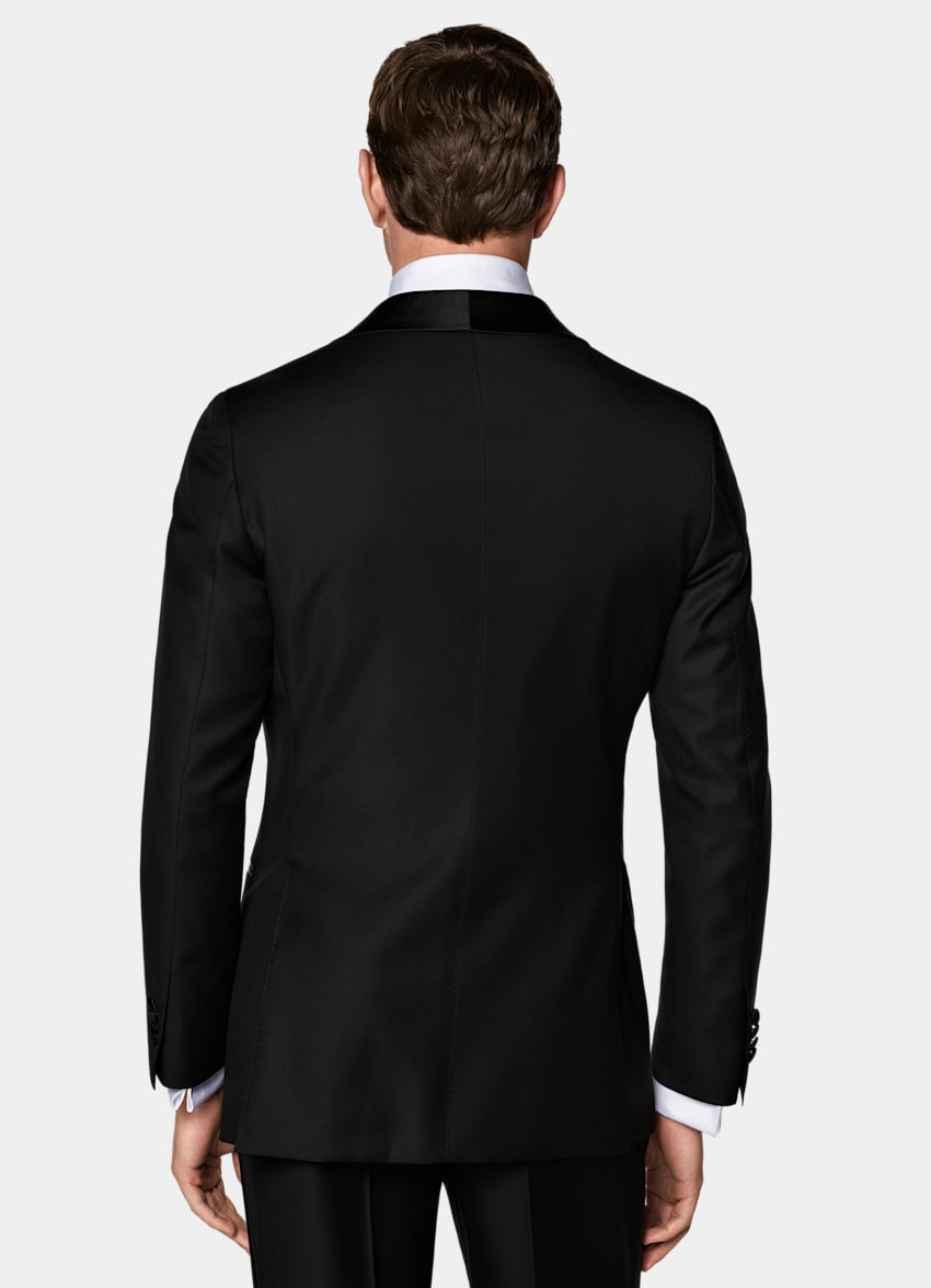 Black Tailored Fit Havana Tuxedo