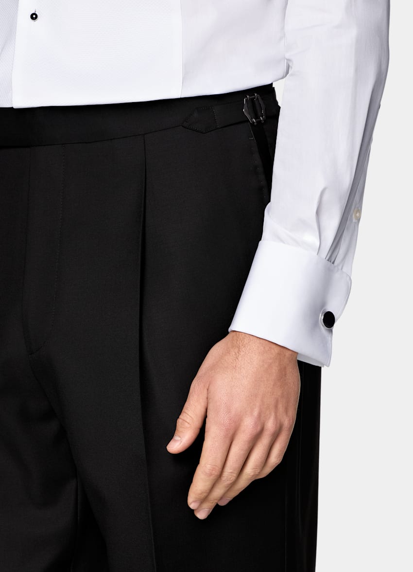 Black Tailored Fit Havana Tuxedo