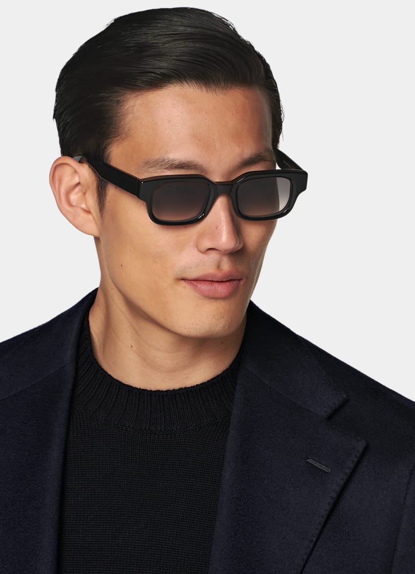 Navy Relaxed Fit Roma Blazer