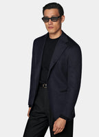 Navy Relaxed Fit Roma Blazer