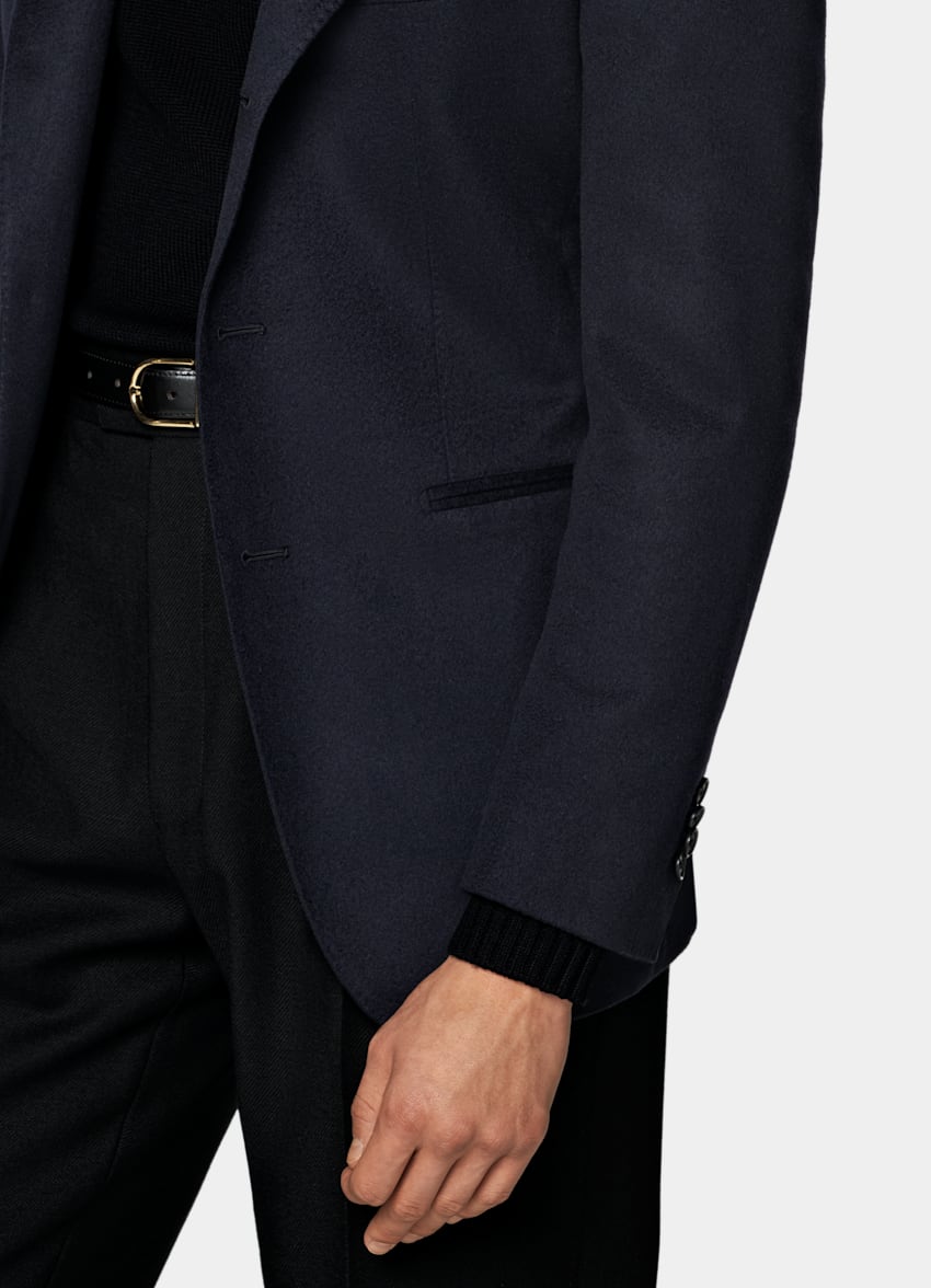 Navy Relaxed Fit Roma Blazer